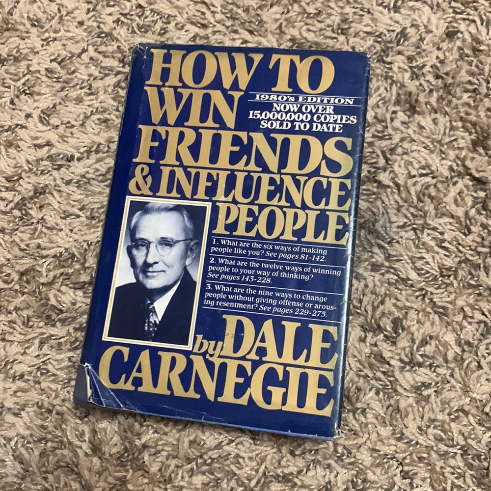 HOW TO WIN FRIENDS & INFLUENCE PEOPLE Book By Dale Carnegie